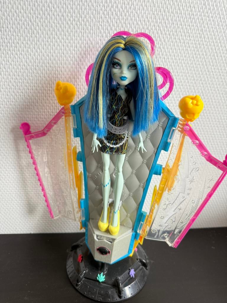 Monster high Frankie pop en set, Ophalen of Verzenden, Zo goed als nieuw, Overige typen