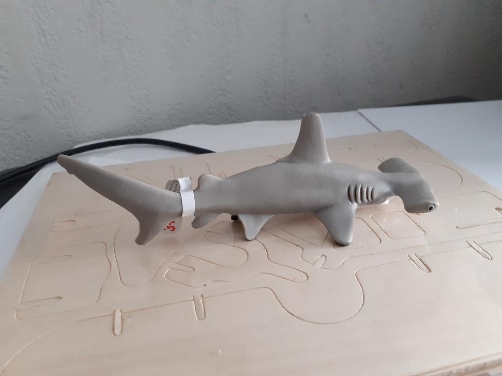 Schleich hamerhaai, dierfiguur special, Ophalen of Verzenden, Zo goed als nieuw, Wild dier, Beeldje of Figuurtje