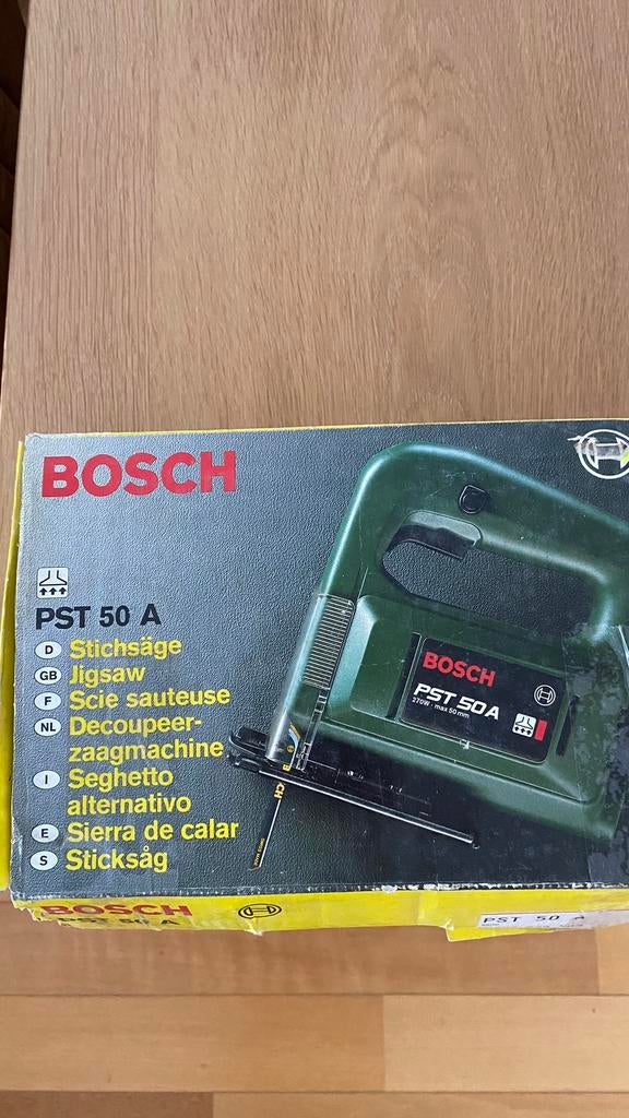 Decopeerzaagmachine Bosch, Doe-het-zelf en Verbouw, Ophalen, Gebruikt