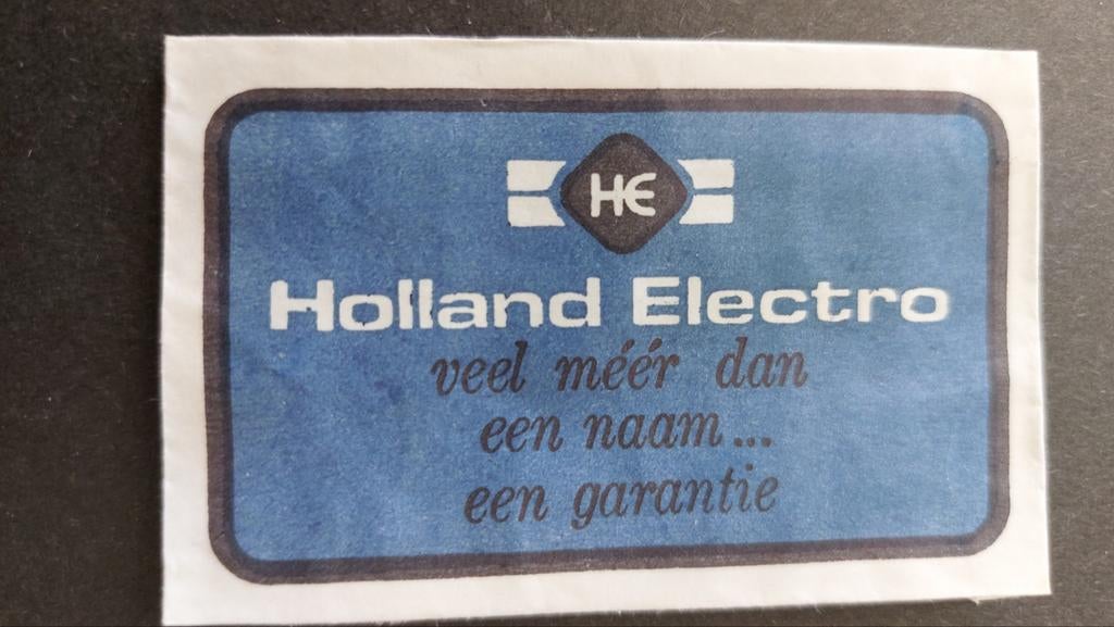 Holland Electro, veel méér dan een naam.. een garantie, Verzenden, Nederland