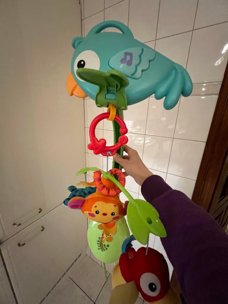 Fisher-Price Muziekmobiel met geluid, Ophalen of Verzenden, Zo goed als nieuw, Overige typen, Met geluid