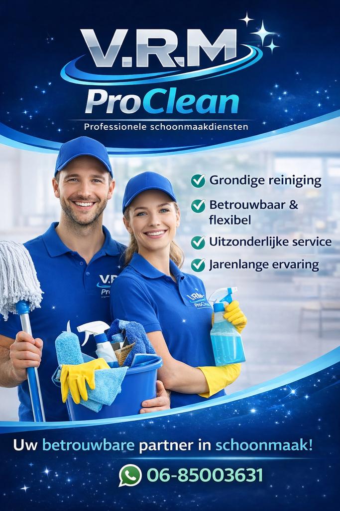 Schoonmakers aangeboden zzp, Vacatures, Vacatures | Schoonmaak en Facilitaire diensten, Overige niveaus, Vanaf 10 jaar, Freelance of Uitzendbasis