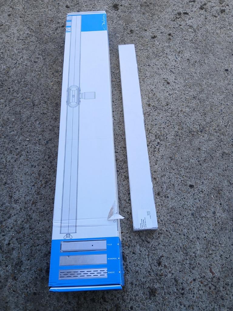 Dolphin douchegoot met rooster, Doe-het-zelf en Verbouw, Ophalen of Verzenden, Nieuw, Douche