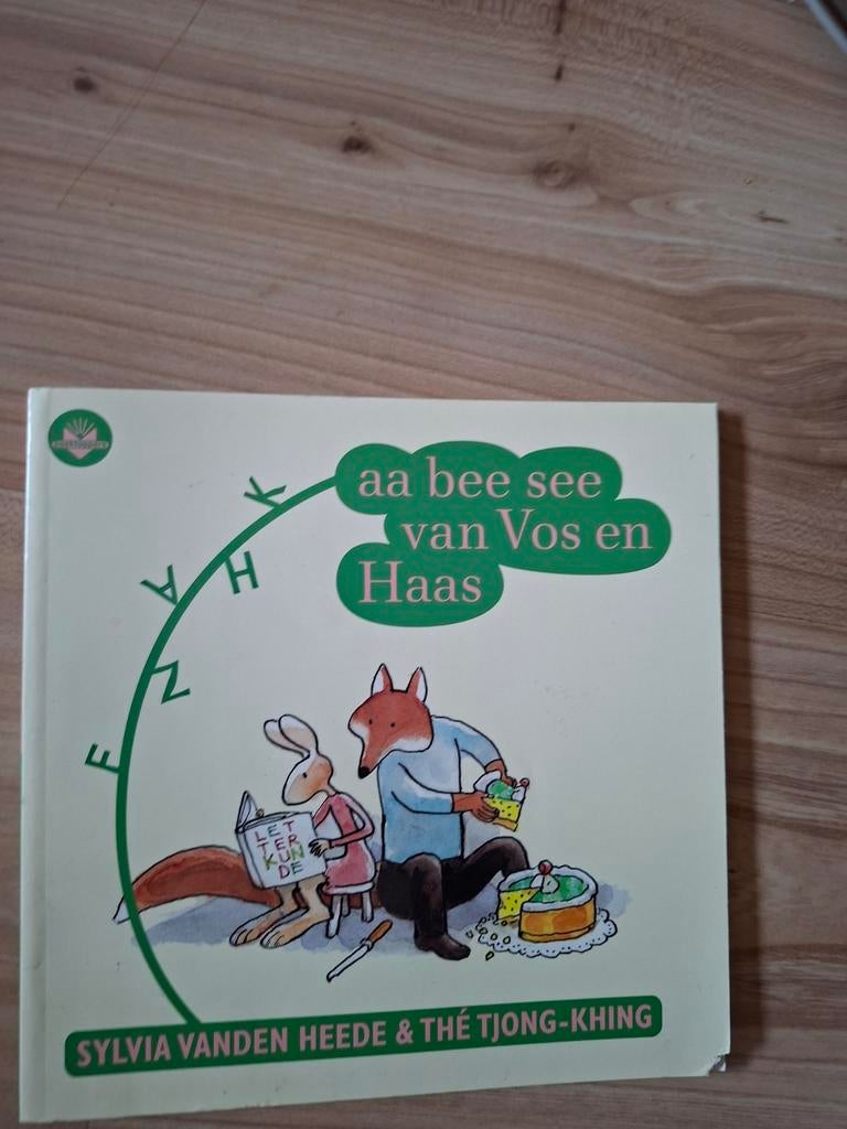 Aa Bee See van Vos en Haas - Sylvia Vanden Heede, Boeken, Kinderboeken | Jeugd | onder 10 jaar, Gelezen, Fictie algemeen, Ophalen of Verzenden