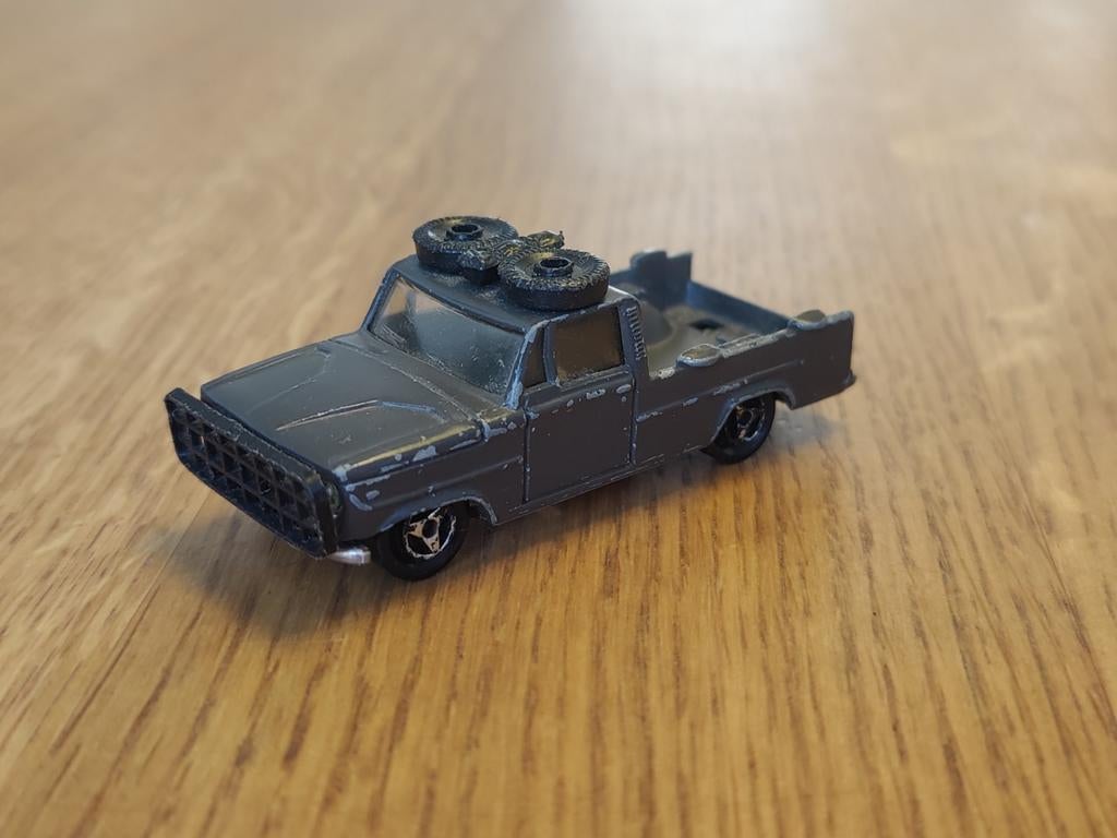 Majorette Dodge Pickup Army, Ophalen of Verzenden, Zo goed als nieuw, Auto