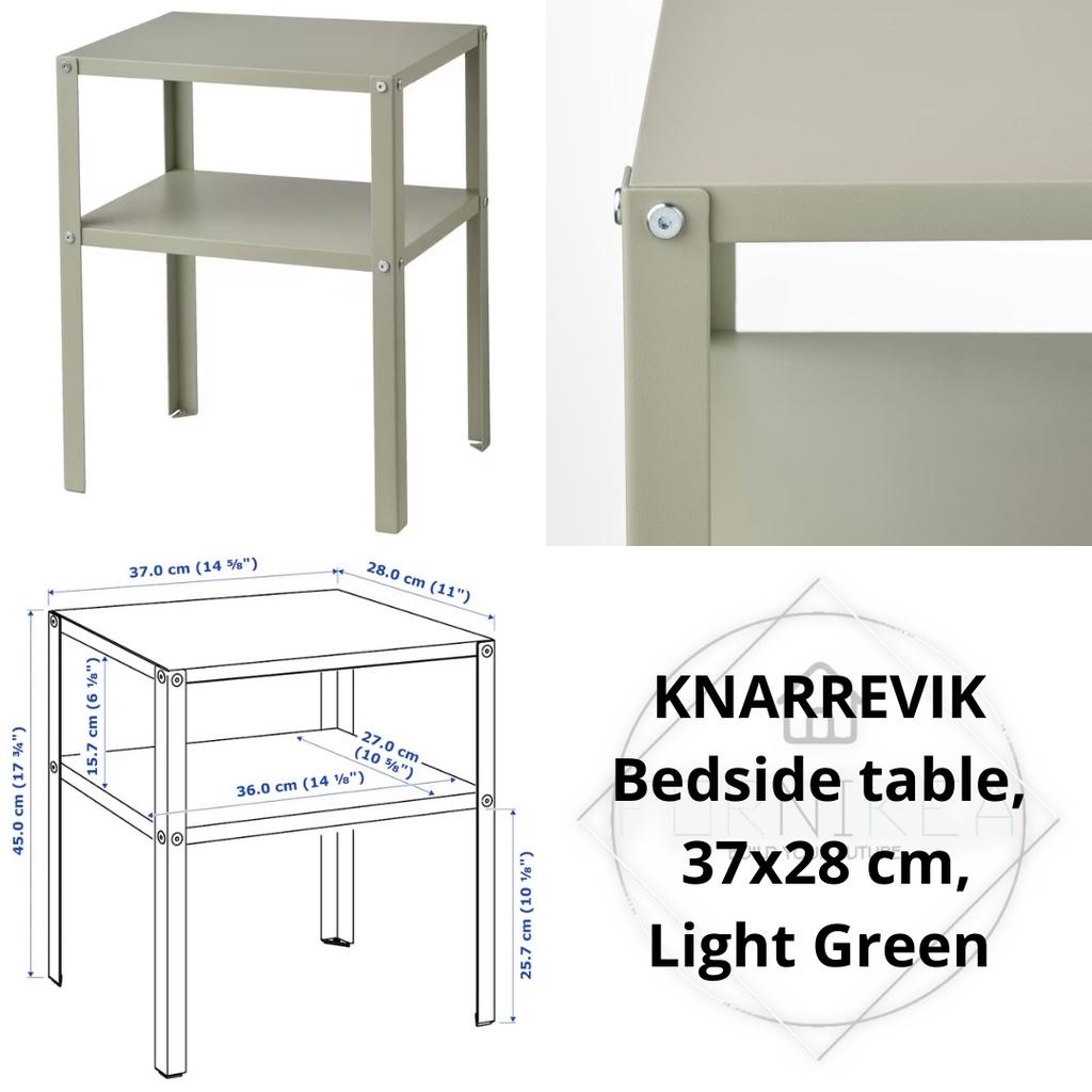 Knarrevik nachtkastje - IKEA, Huis en Inrichting, Ophalen, Gebruikt, Minder dan 45 cm, Metaal of Aluminium