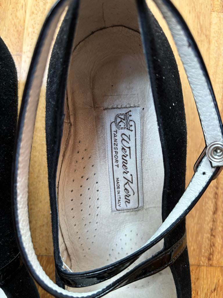 Werner Kern Dansschoenen Zwart Suède, Kleding | Dames, Schoenen, Zwart, Dansschoenen, Ophalen of Verzenden, Zo goed als nieuw
