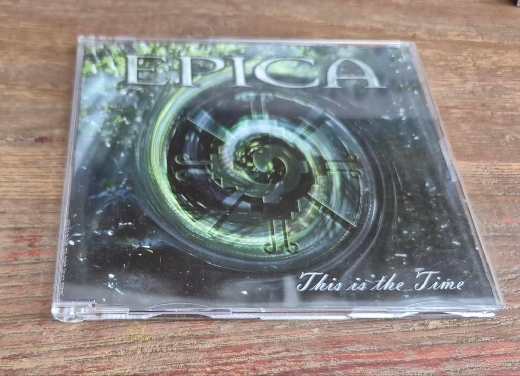Epica - This is the Time (CD single) zo goed als nieuw, Ophalen of Verzenden