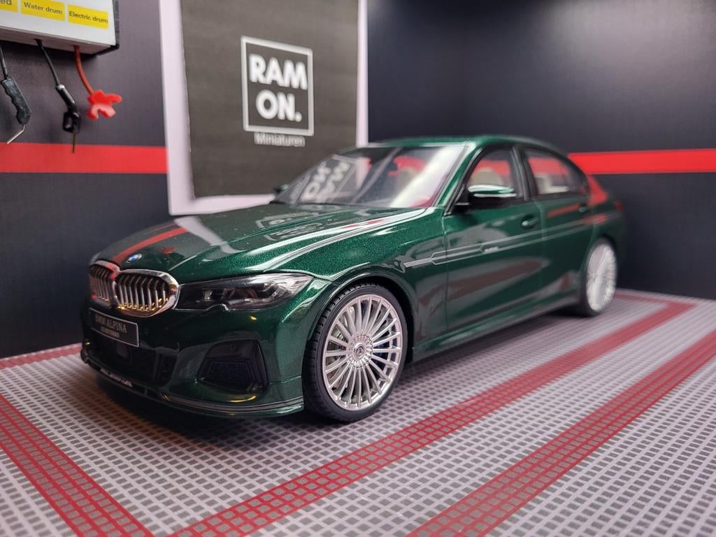 1/18 BMW Alpina B3 BITURBO, Ophalen of Verzenden, Zo goed als nieuw, Auto, Overige merken