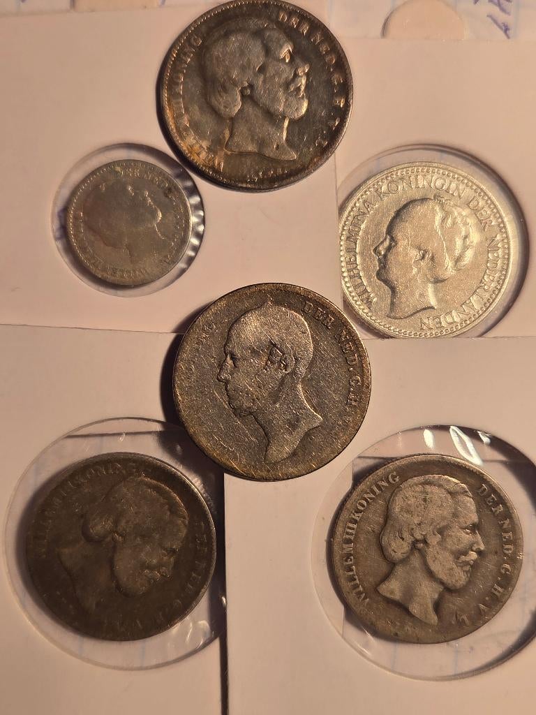 Munten, Ophalen of Verzenden, Koning Willem III, Zilver