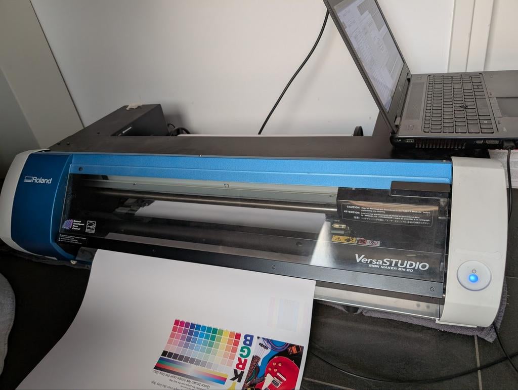 Roland bn20 bn-20 printer en plotter goede nette staat., Computers en Software, Printers, Ophalen