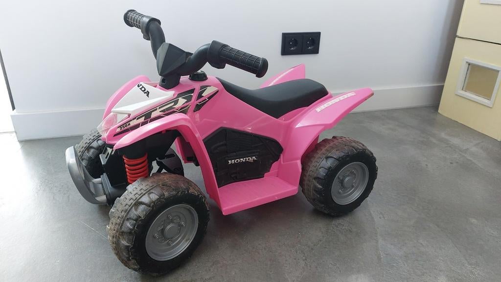 Elektrische kinderquad roze, Ophalen