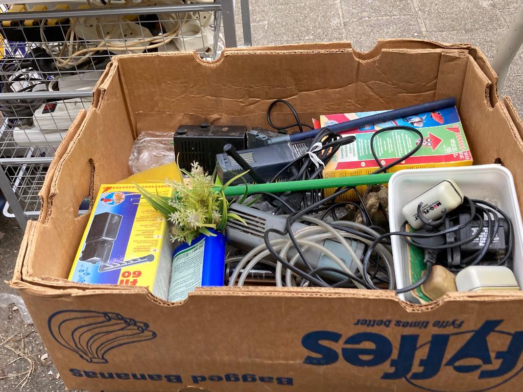 Aquarium spullen, Dieren en Toebehoren, Vissen | Aquaria en Toebehoren, Ophalen, Zo goed als nieuw, Overige typen