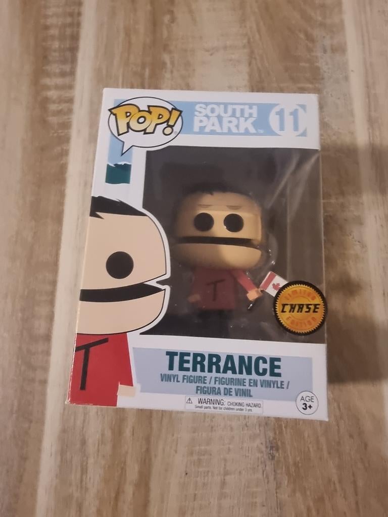 Funko Pop! South Park Terrance Chase Limited Edition, Verzamelen, Poppetjes en Figuurtjes, Ophalen of Verzenden, Nieuw