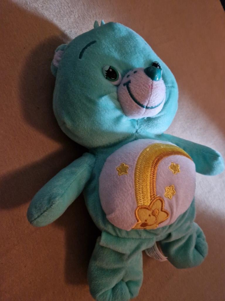 80s knuffel de troetelbeertjes the carebears pop plush, Ophalen of Verzenden, Zo goed als nieuw, Actiefiguur of Pop