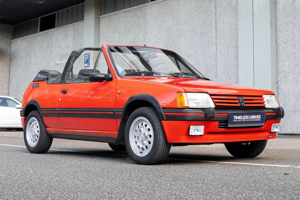 Peugeot 205 1.9 CTI 1988, Voorwielaandrijving, Stof, Cabriolet, 4 stoelen