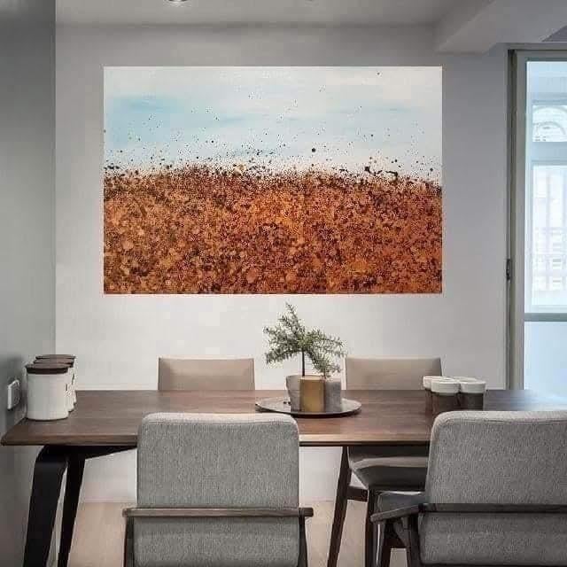 DREAM'S FIELD'S, Antiek en Kunst, Kunst | Schilderijen | Abstract, Ophalen of Verzenden