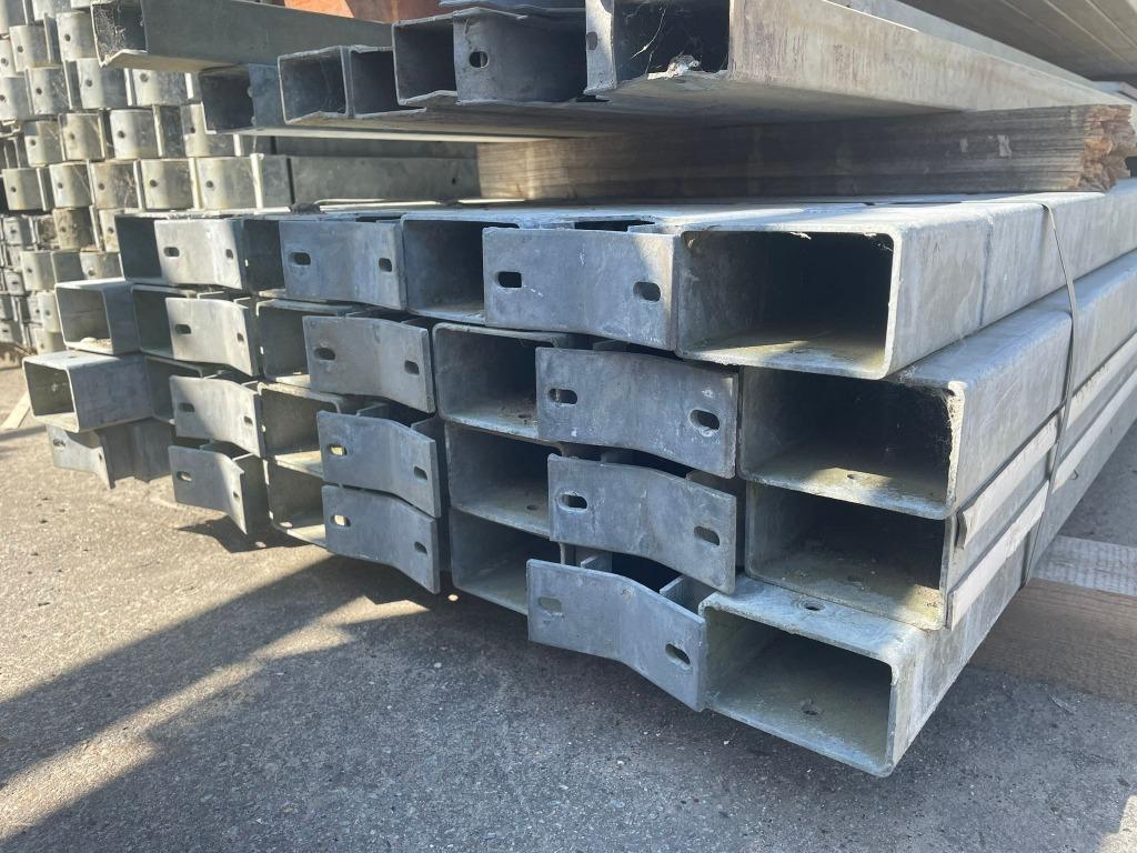 Kokerprofielen 100x60x3mm | Lengte: 3100 mm, Ophalen of Verzenden, Gebruikt, IJzer