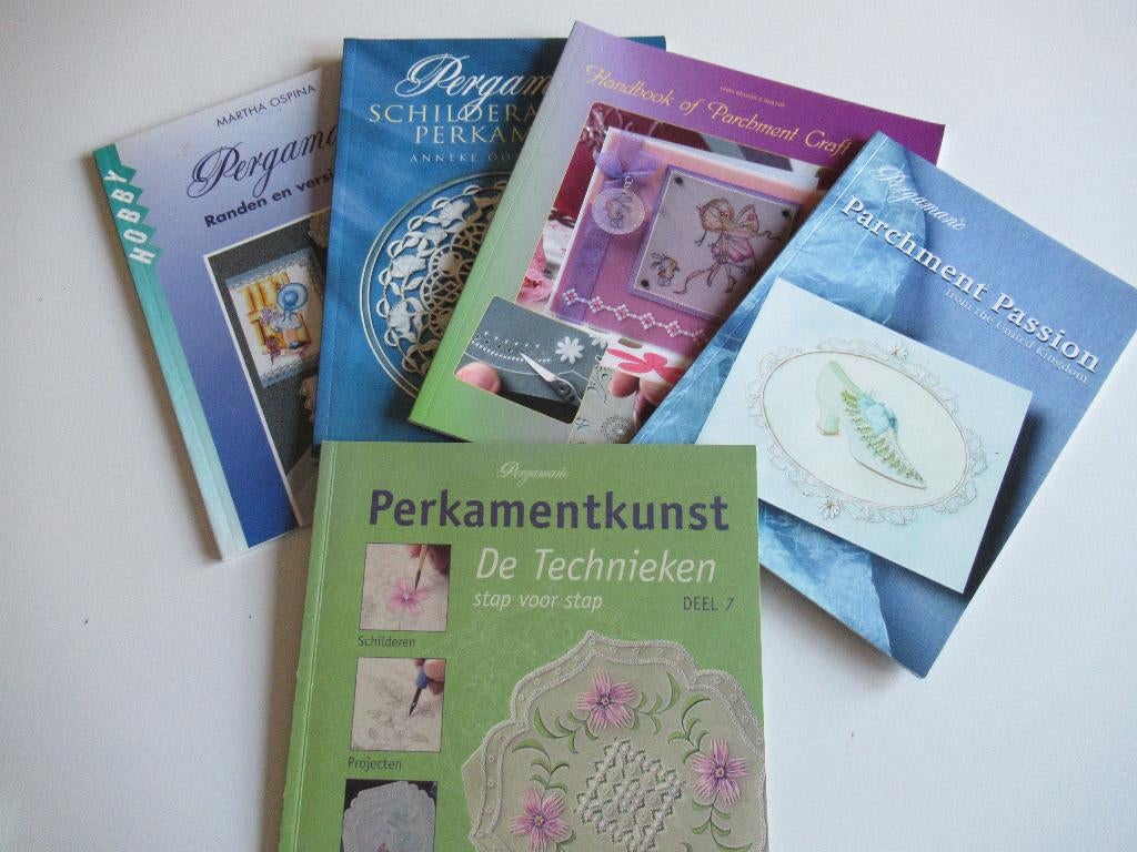 Pergamano boeken  5 stuks, Ophalen, Diverse auteurs, Zo goed als nieuw, Overige onderwerpen