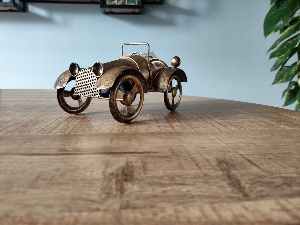 Decoratie vintage sierauto wandplank eyecatcher oldtimmer, Huis en Inrichting, Ophalen of Verzenden, Nieuw