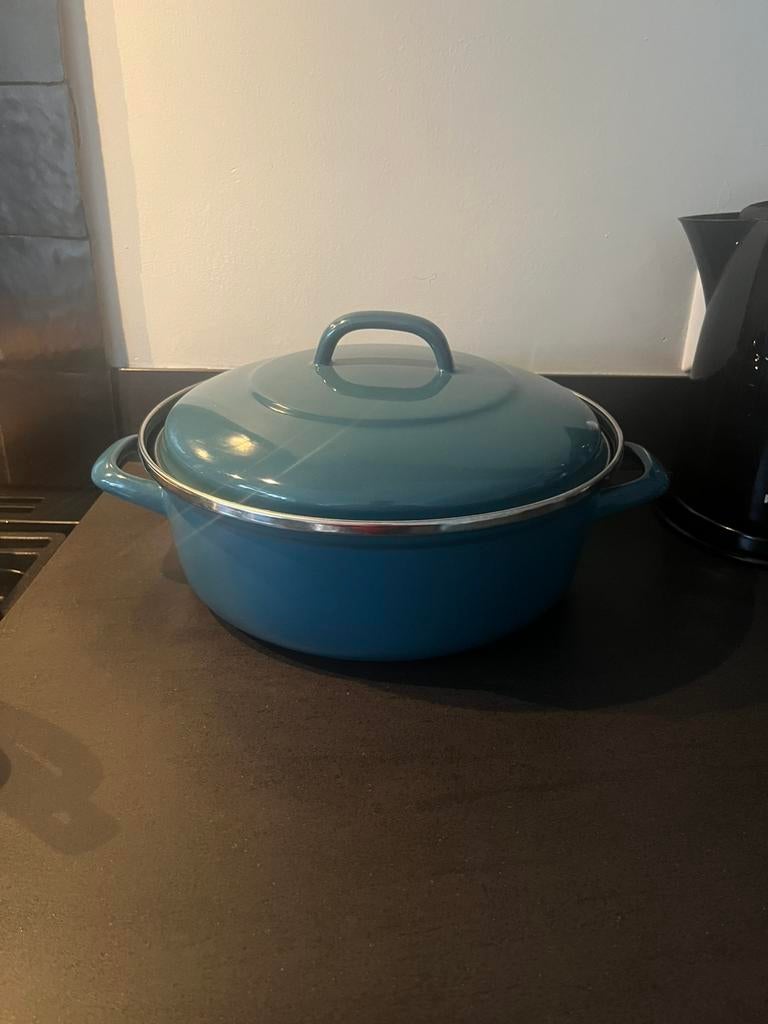 BK braadpan, Ophalen, Zo goed als nieuw, Gietijzer, Koekenpan of Braadpan