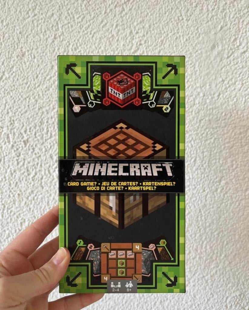 Minecraft kaartspel, Ophalen of Verzenden, Zo goed als nieuw