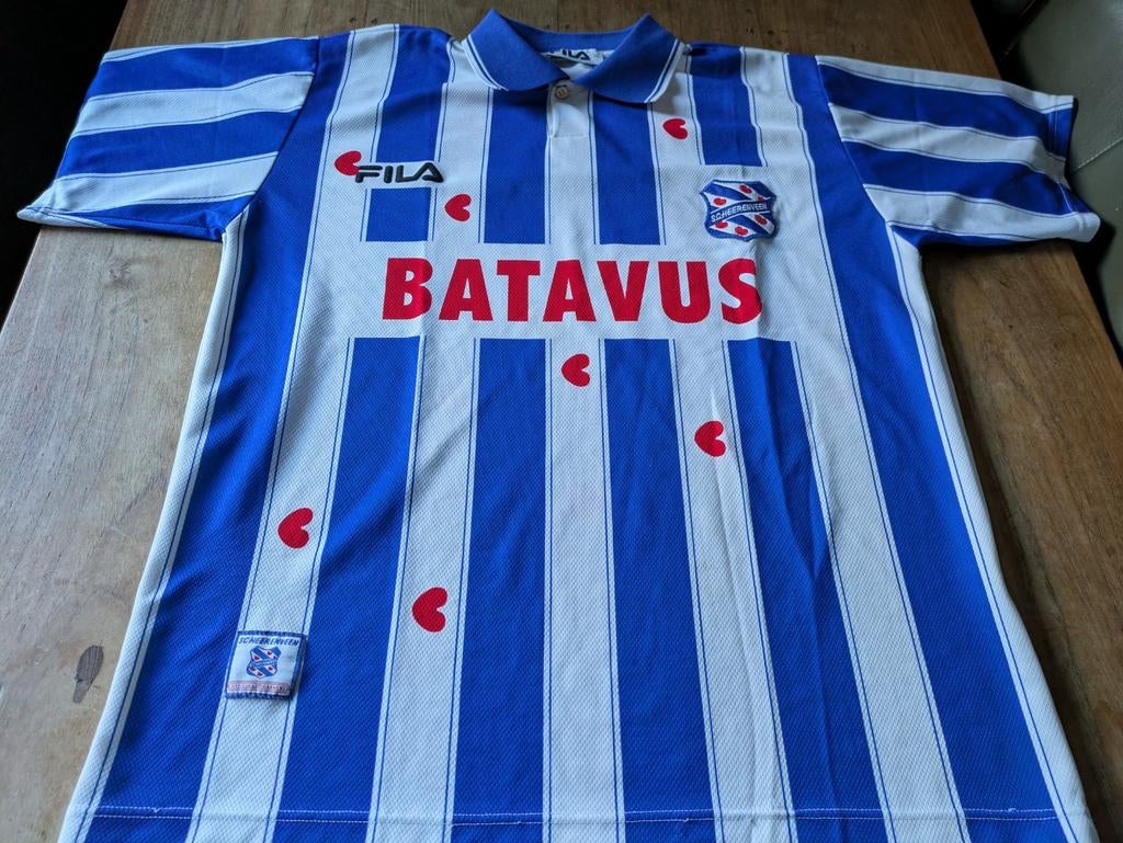 Voetbalshirt SC Heerenveen vintage shirt 1998 Zeer Mooi, Sport en Fitness, Voetbal, Zo goed als nieuw, Shirt, Maat XL, Ophalen of Verzenden