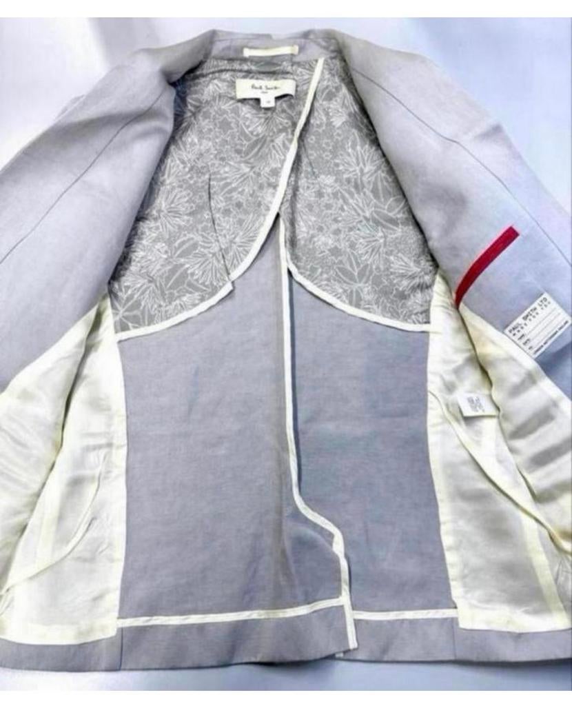 Paul Smith - blazer colbert dames vrouwen M vintage grijs, Maat 38/40 (M), Ophalen of Verzenden, Zo goed als nieuw, H