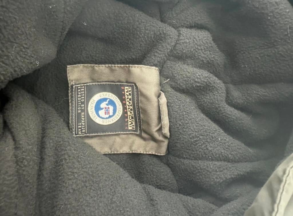 Napapijri Heren Jas - Maat s Groen, Ophalen of Verzenden, Zo goed als nieuw, Maat 46 (S) of kleiner, Groen