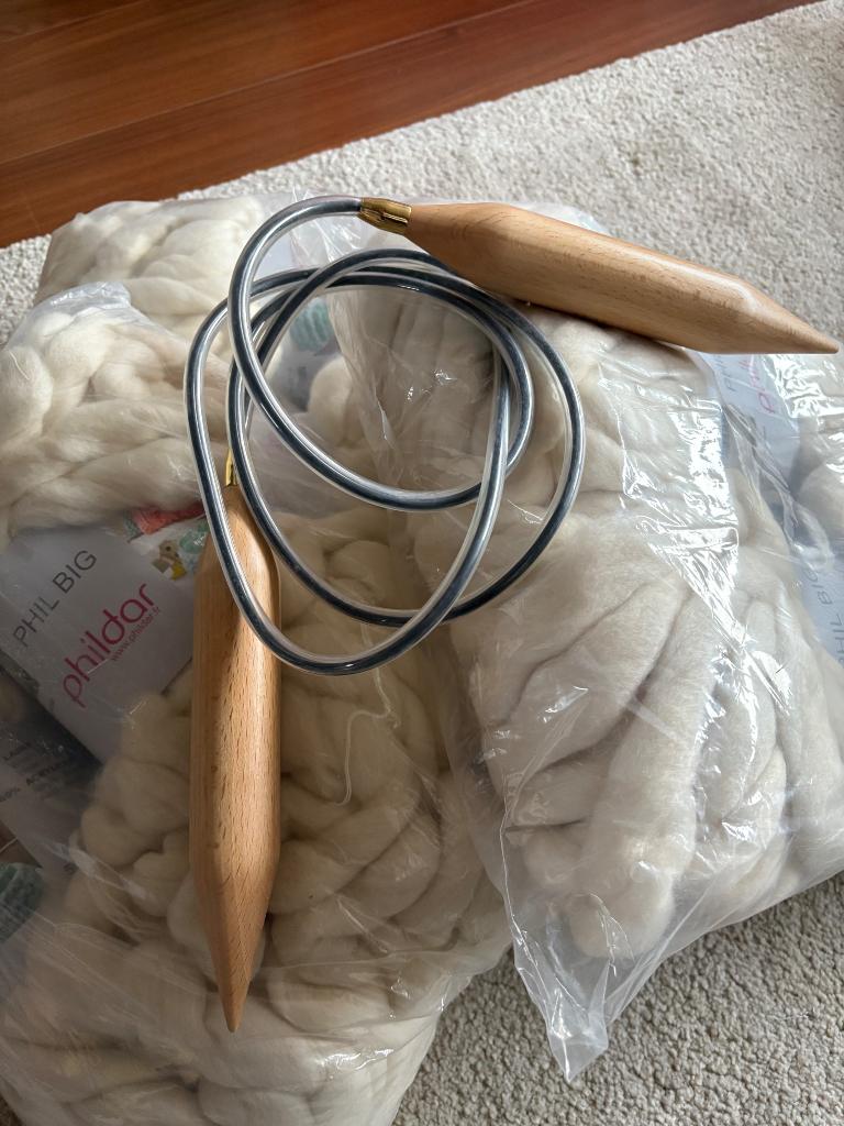 Phildar Big Phil Wool, Ophalen, Nieuw, Breien of Haken, Wol of Garen