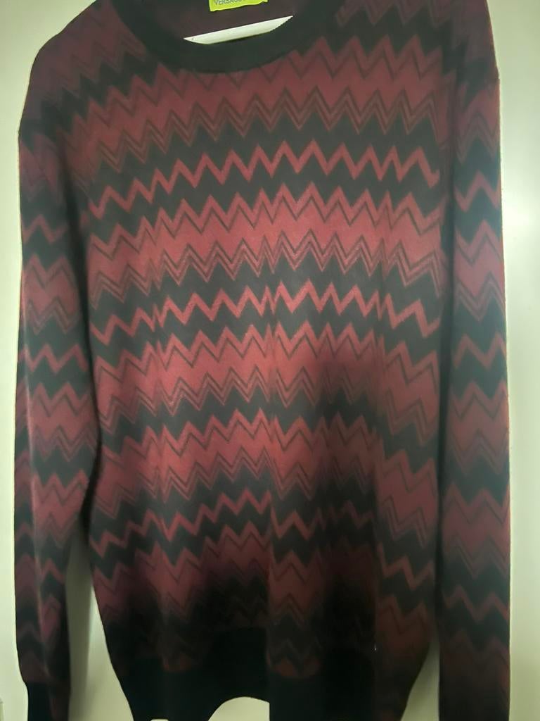 Versace  heren trui te koop…, Verzenden, Maat 56/58 (XL), Zo goed als nieuw, Rood