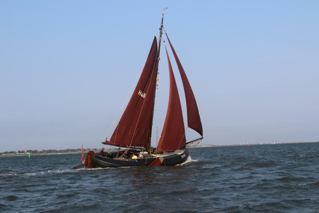 Lemsteraak Visserman Swarte Faam HA8, Zeilboot of Zeiljacht