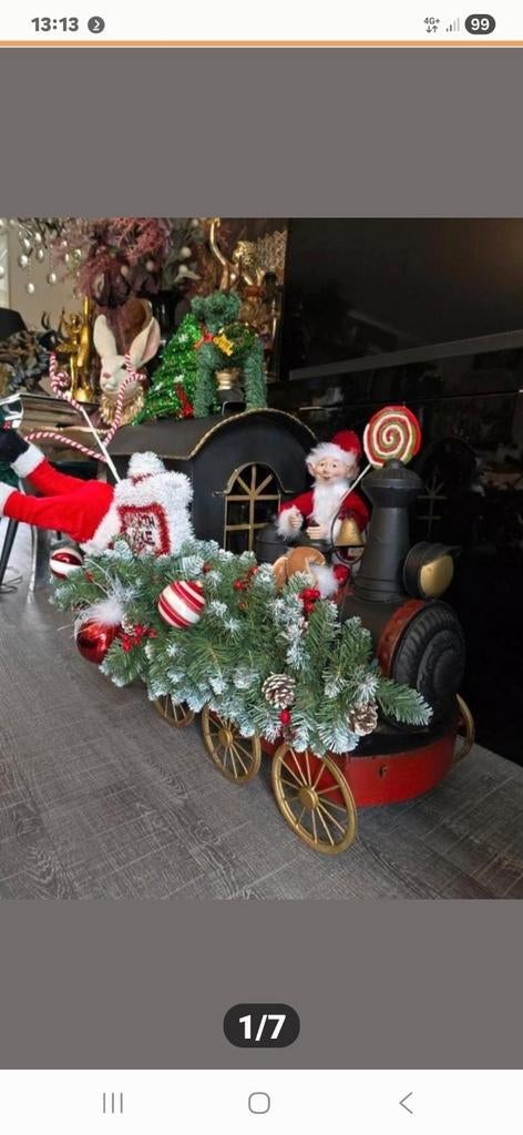 Grote trein 110 x 50 x 100 cm, Ophalen