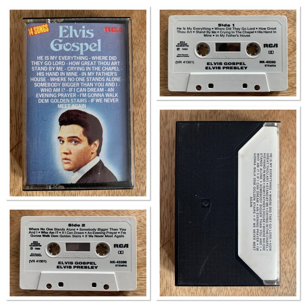 Elvis Presley: Gospel, Cd's en Dvd's, Cassettebandjes, Ophalen of Verzenden