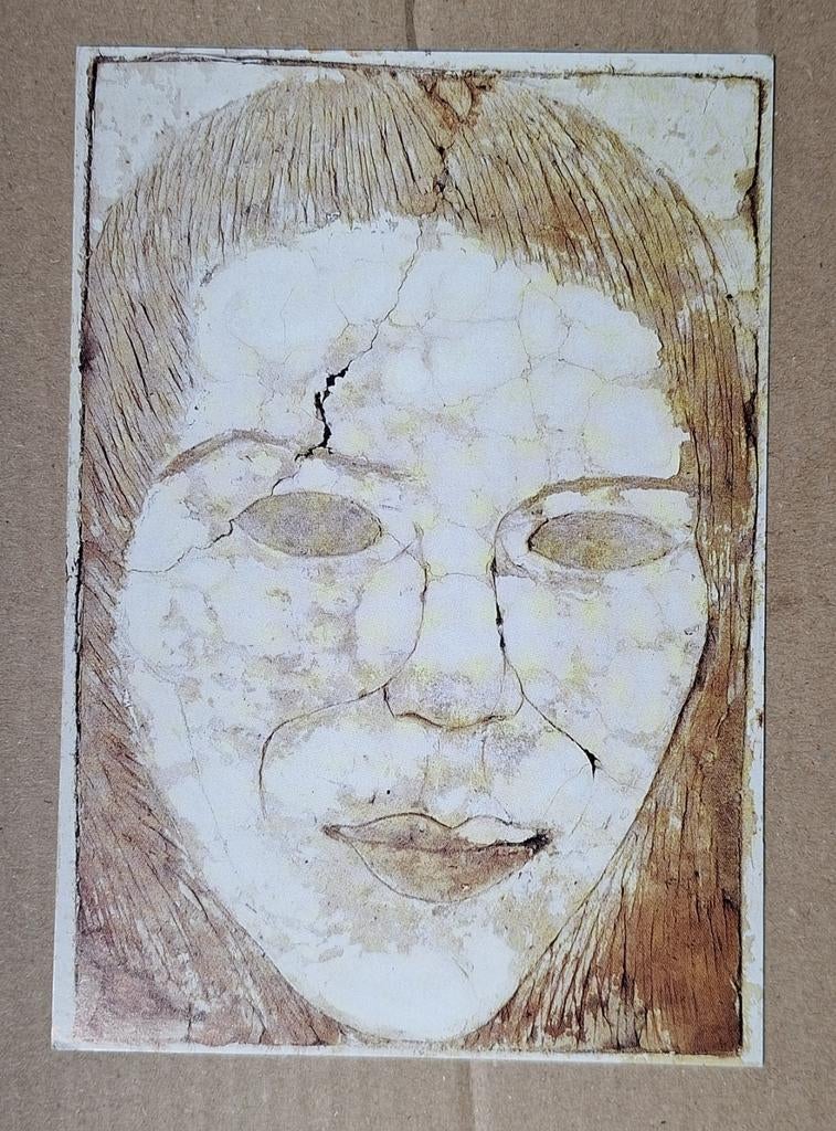 Sjoerd de Vries - Djur, 1972 - Tripgemaal Museum, Gersloot, Ophalen of Verzenden, 1980 tot heden, Ongelopen, Overige thema's