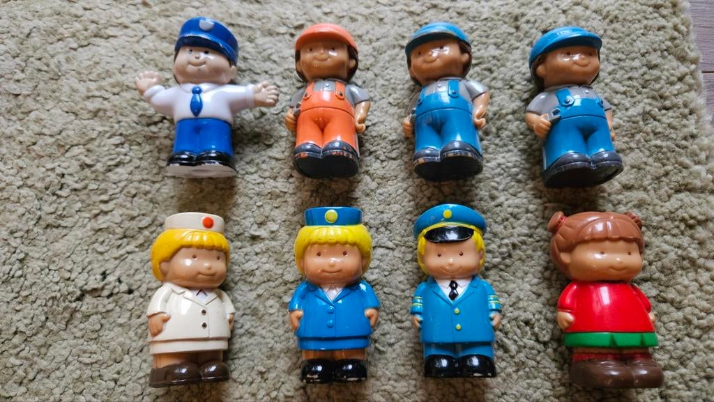Vintage Little People Fisher Price speelfiguren, Ophalen of Verzenden, Gebruikt, Speelset