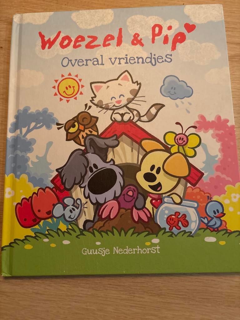 Woezel & Pip - Overal vriendjes, Ophalen of Verzenden, Zo goed als nieuw, Uitklap-, Voel- of Ontdekboek, 2 tot 3 jaar