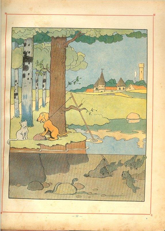 Benjamin Rabier De Lotgevallen van Das en Dot door Augusta, Ophalen of Verzenden, Gelezen, Fictie algemeen