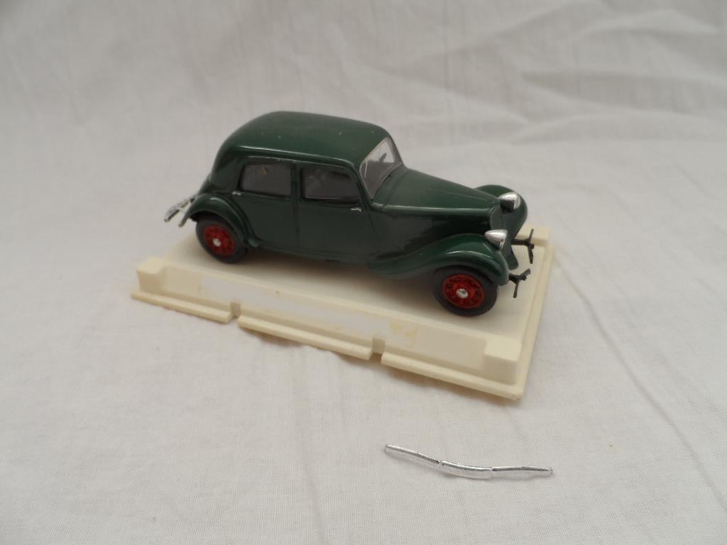 Citroën Traction 1924 groen miniatuur auto, Ophalen of Verzenden, Gebruikt, Auto, Dinky Toys