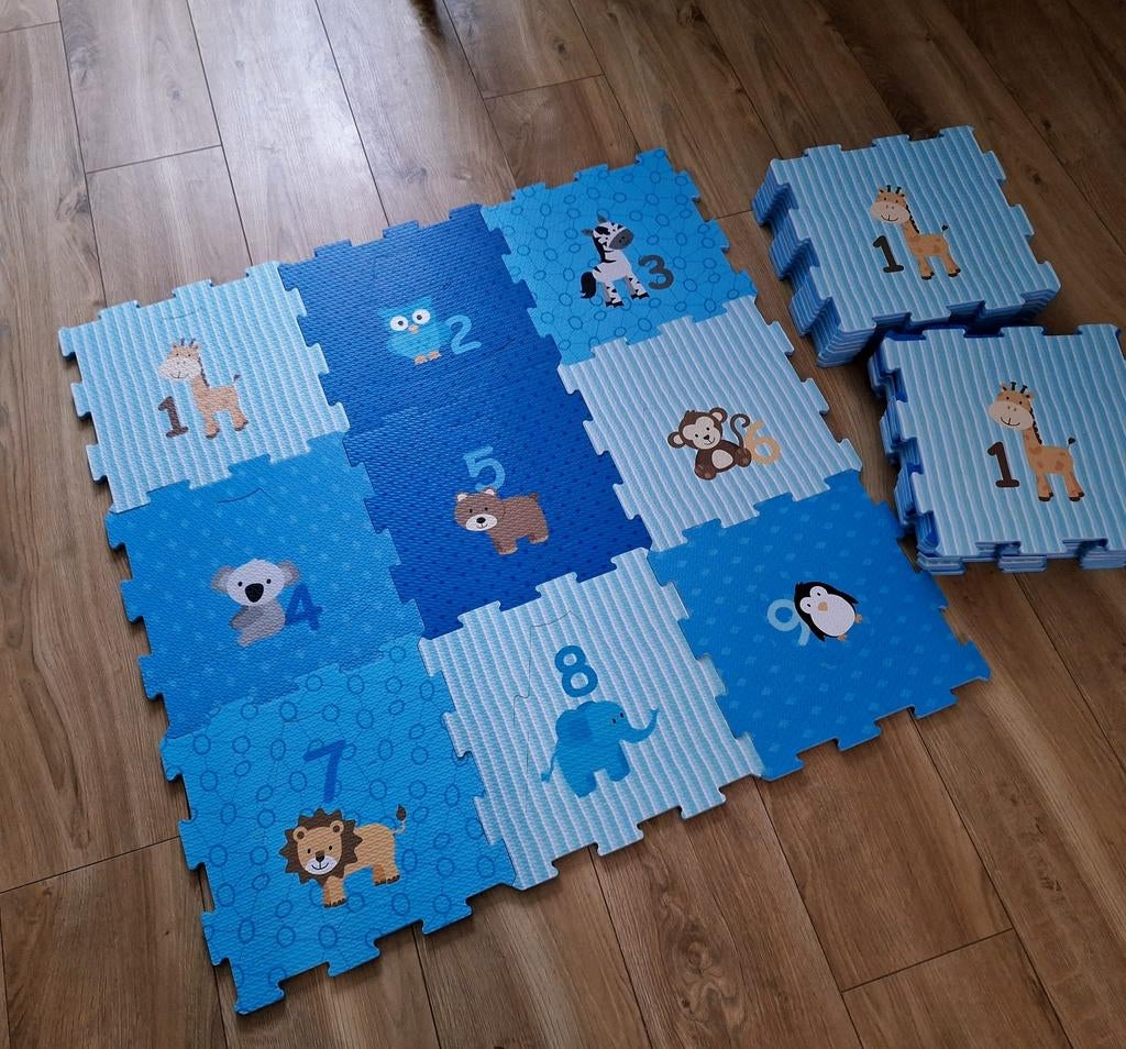 Kruipmat baby's / Speelmat / Puzzelmat 3 stuks., Ophalen of Verzenden, Zo goed als nieuw