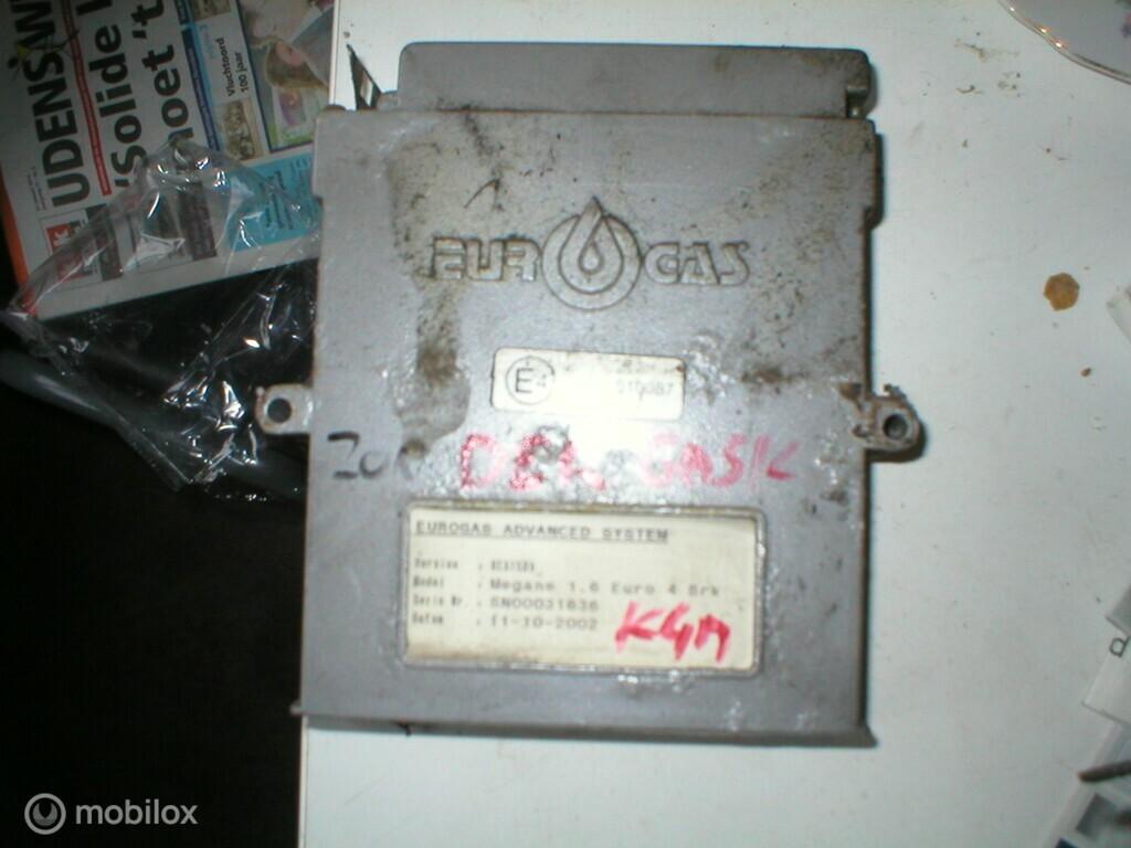 LPG gas  eurogas omegas eas computerVOLKEL RENAULT, Auto-onderdelen, Brandstofsystemen, Ophalen of Verzenden, Gebruikt, Renault