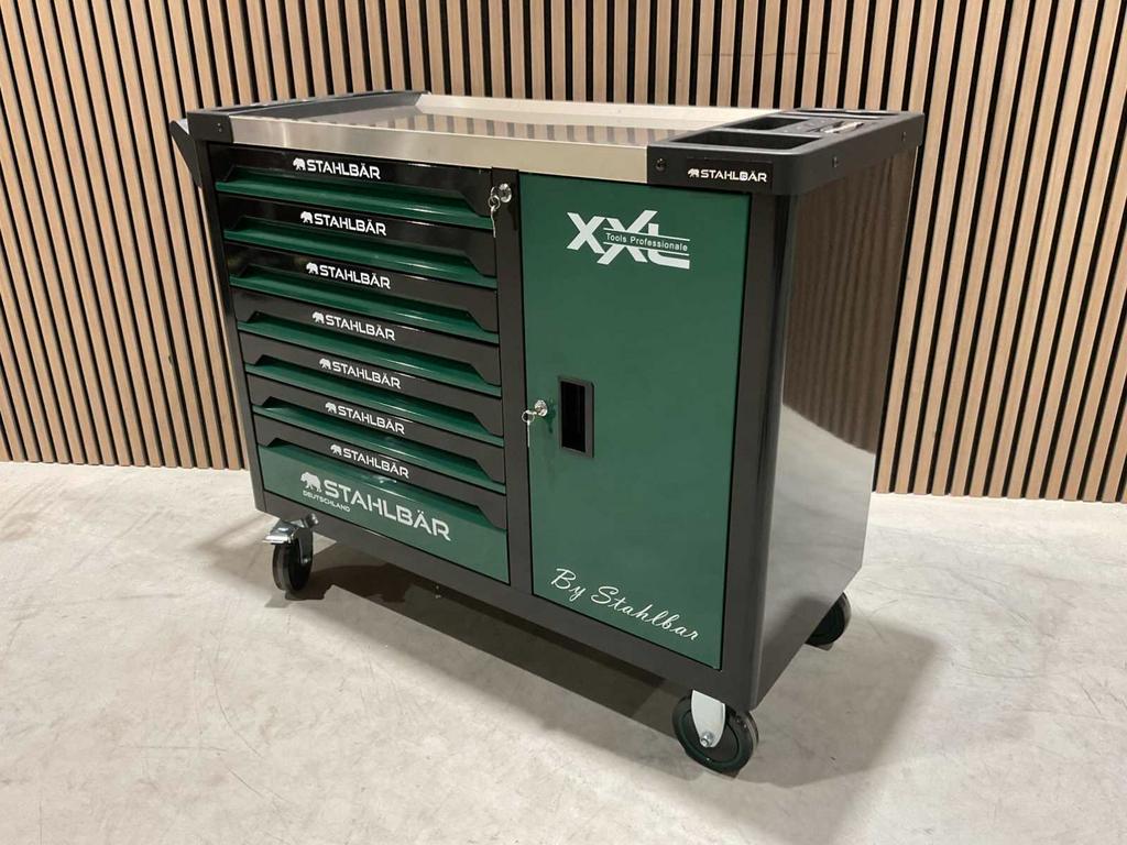 Stahlbär jumbo Gereedschapswagen 7 la gevuld in 4 kleuren ‼️, Ophalen, Gevuld, Nieuw