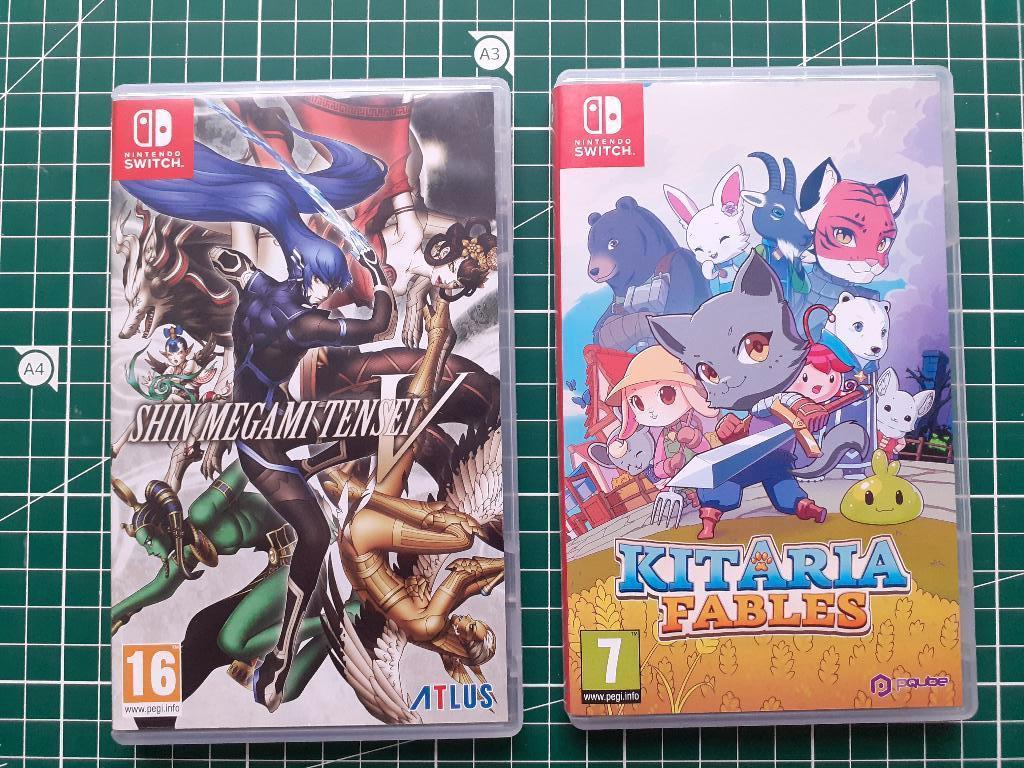 Nintendo Switch Shin Megami Tensei, Kitaria Fables Games, Spelcomputers en Games, Games | Nintendo Switch, Overige genres, 1 speler