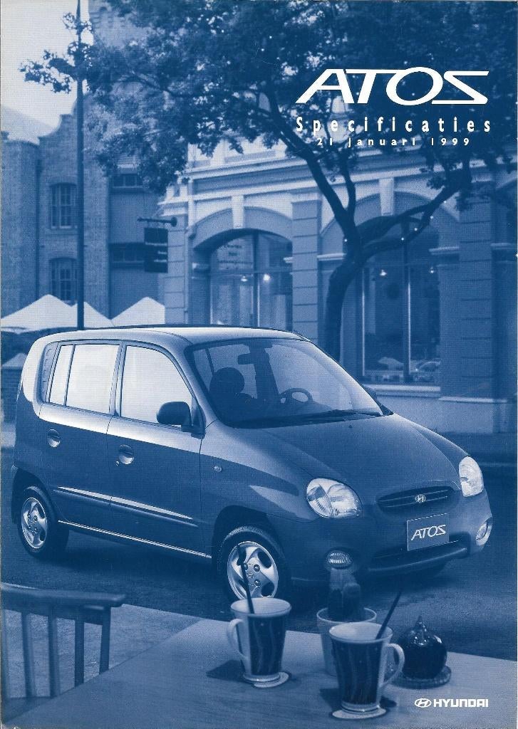 Specificaties Hyundai Atos, januari 1999, Ophalen of Verzenden, Nieuw, Overige merken
