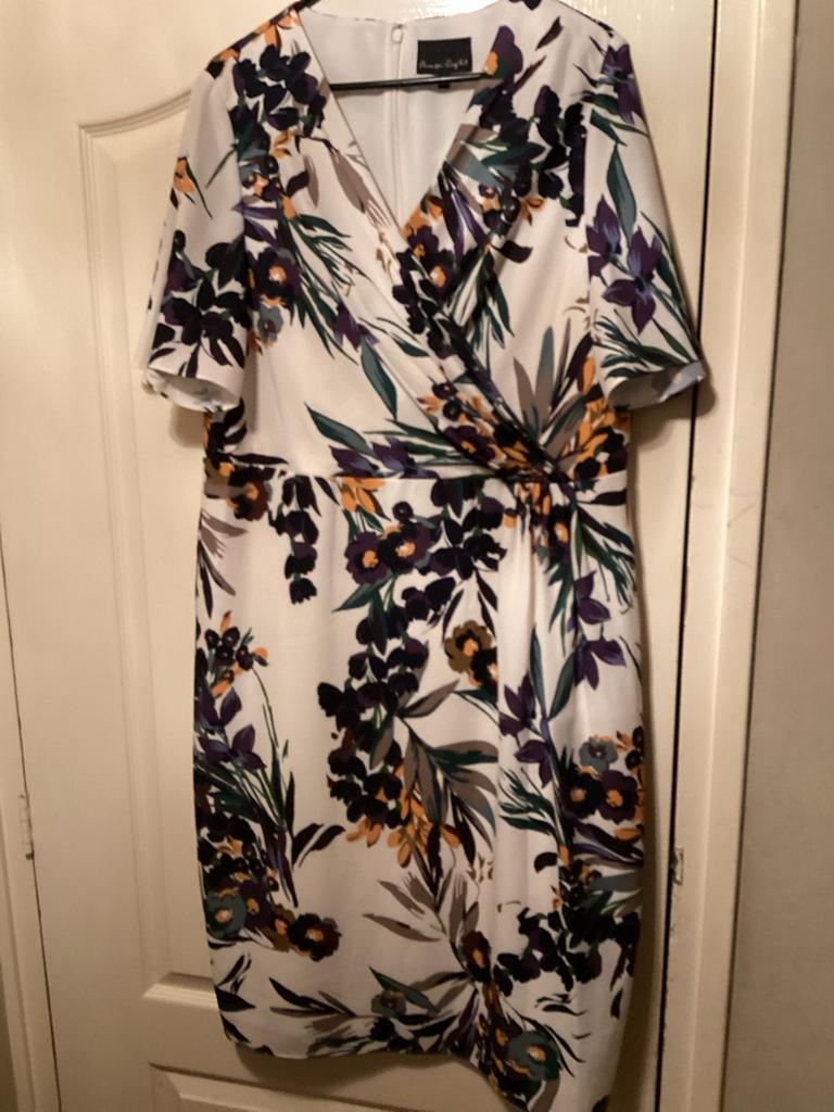 Phase Eight Jurk met bloemenprint, Kleding | Dames, Jurken, Overige kleuren, Maat 46/48 (XL) of groter, Ophalen of Verzenden, Zo goed als nieuw