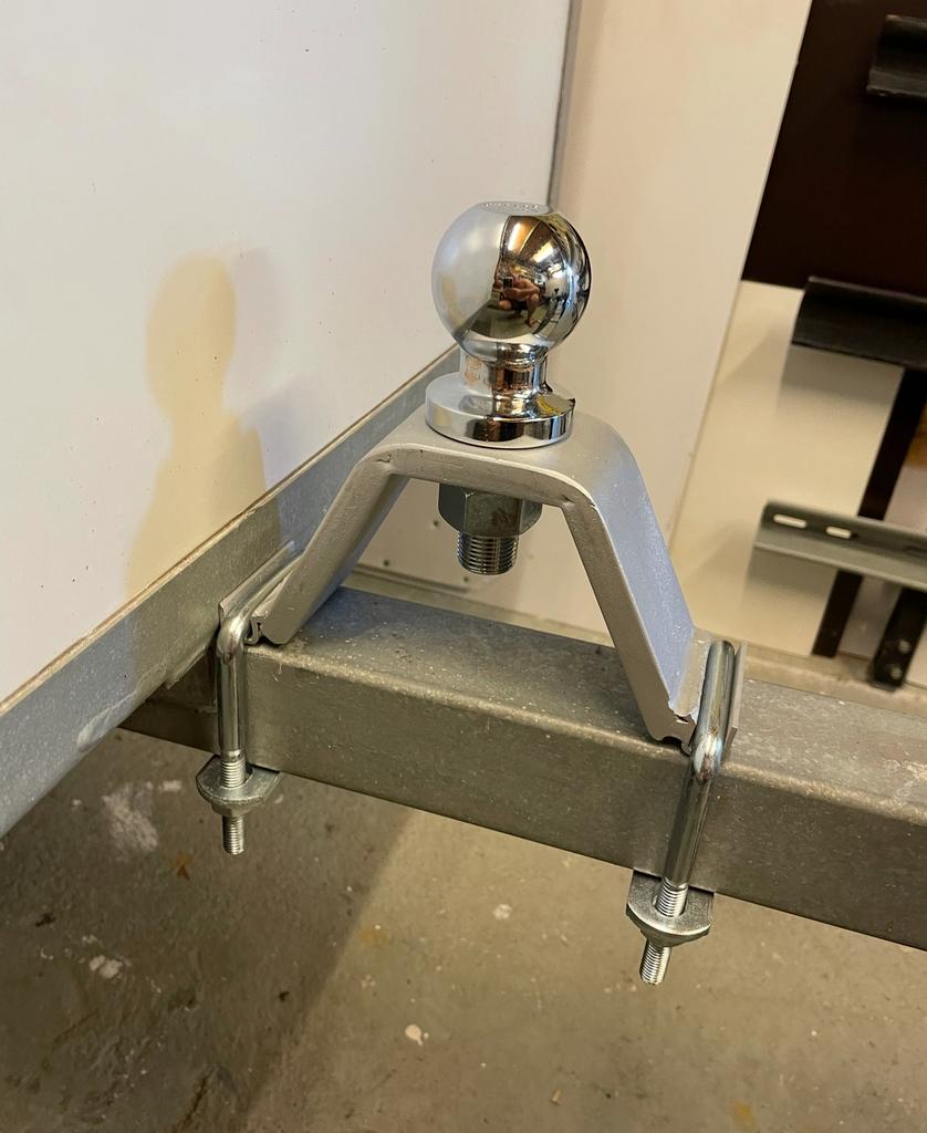 NIEUWE gegalvaniseerde disselsteun, fietsdrager op dissel., Ophalen of Verzenden, Nieuw