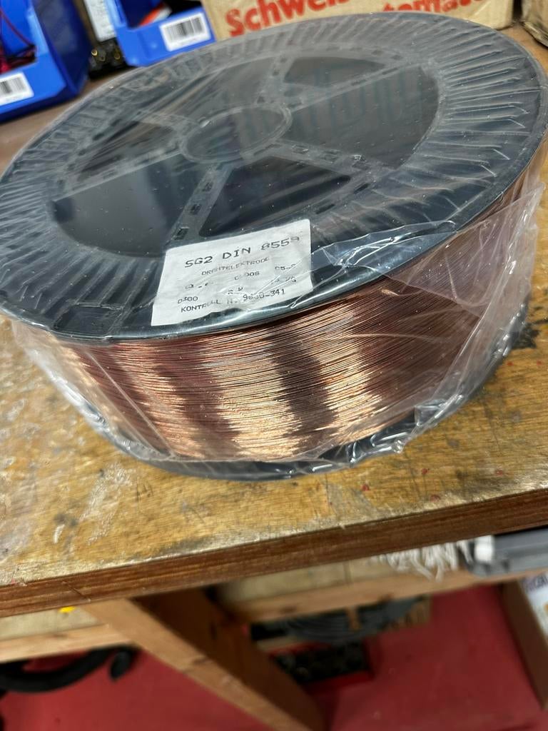 Rol lasdraad 0,6mm 15kg sg2 d300 DIN8559, Doe-het-zelf en Verbouw, Gereedschap | Lasapparaten, Ophalen, Nieuw