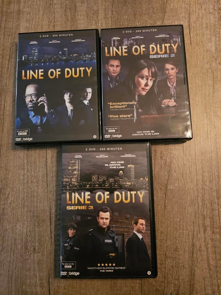 Line of duty, Gebruikt, Boxset, Ophalen of Verzenden, Vanaf 12 jaar