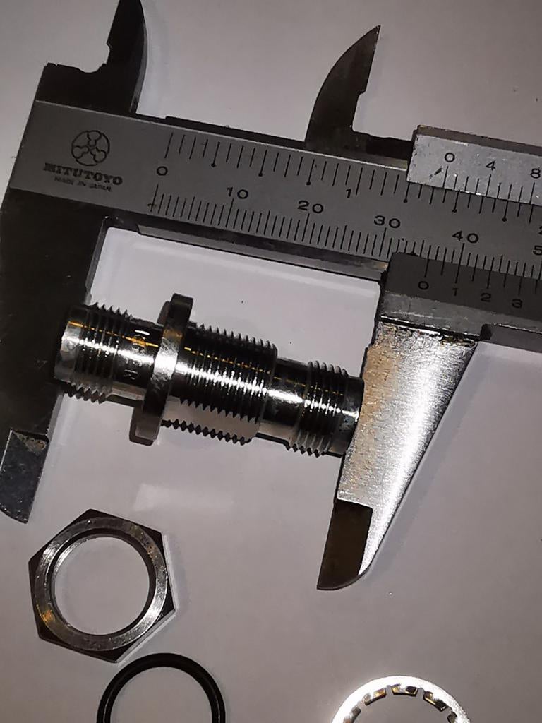 TNC koppel Female naar Female doorvoer, Telecommunicatie, Antennes en Masten, Ophalen of Verzenden, Antenne