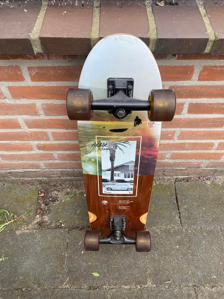 Arbor Longskate - Perfect voor Cruisen!, Ophalen, Gebruikt, Skateboard, Longboard